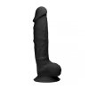 Silicone Dildo with Balls - 9 / 23 cm